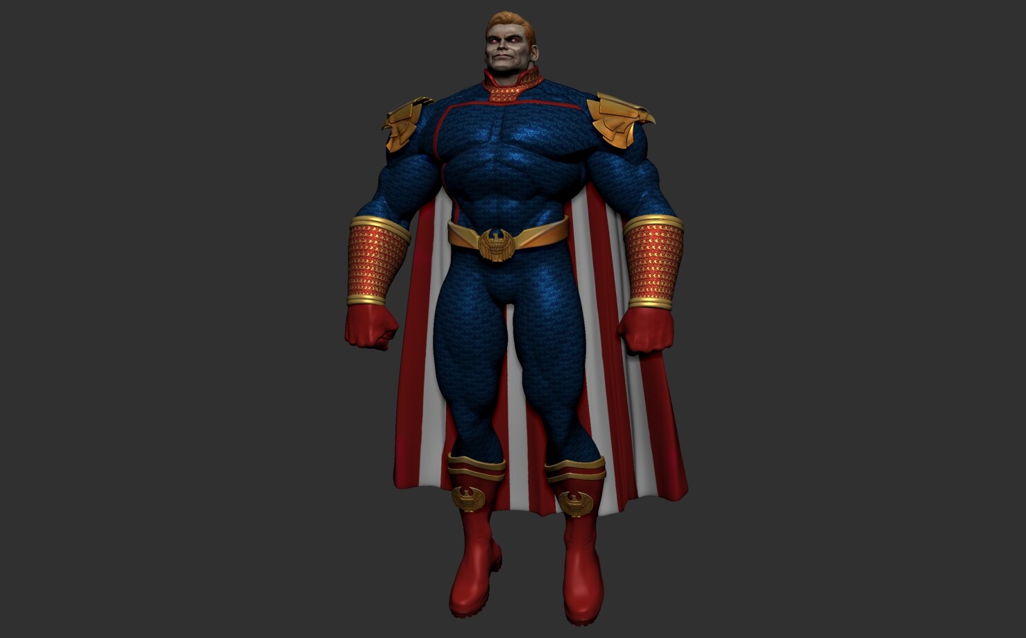 ArtStation - Stylized Homelander