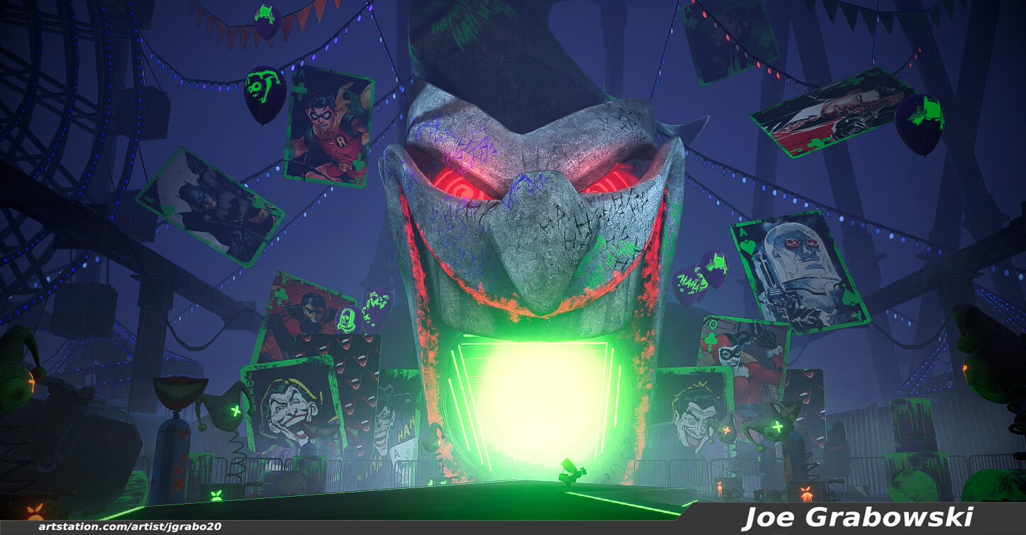 Joe Grabowski DC FanDome 2020 Joker Escape Room