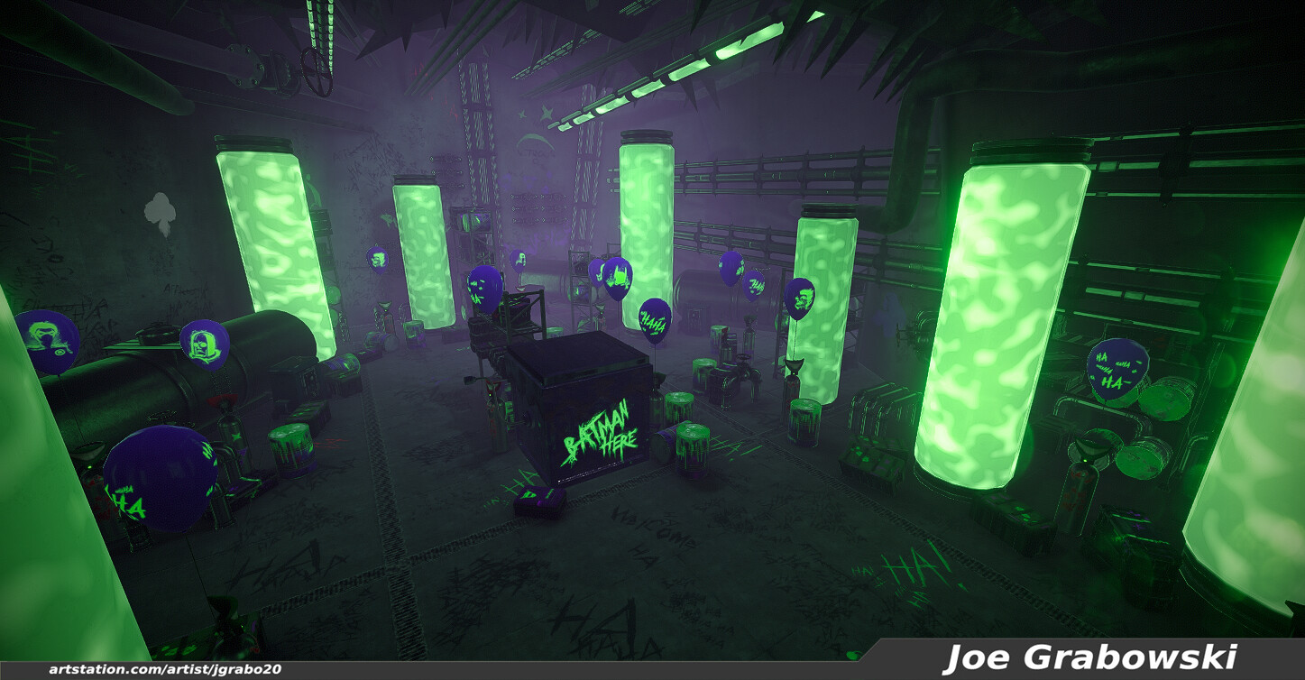 Joe Grabowski DC FanDome 2020 Joker Escape Room