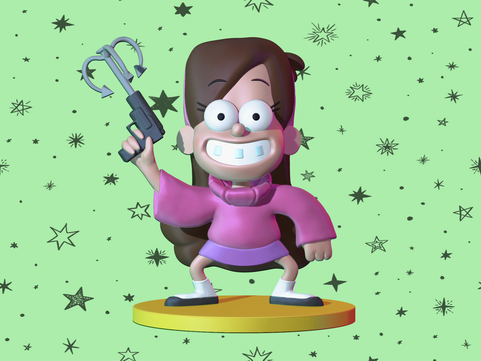 artstation mabel pines sebastian caiafa