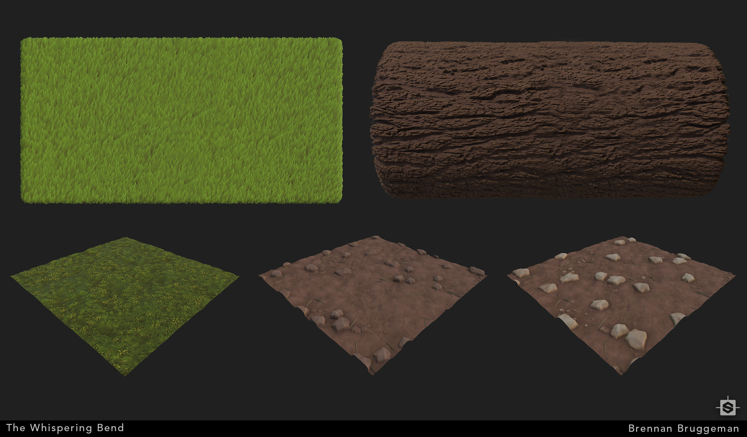 Materials made in Substance Designer