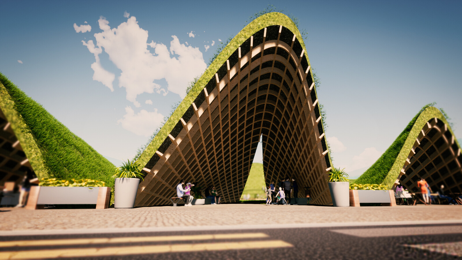 Park entrance