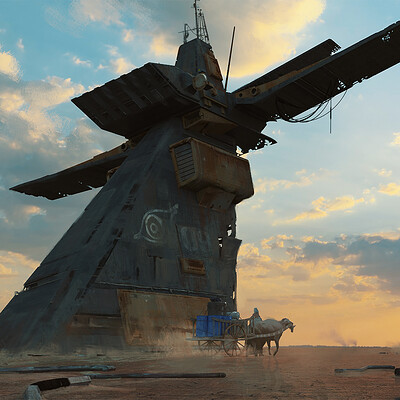 The wreck of the MINKE.