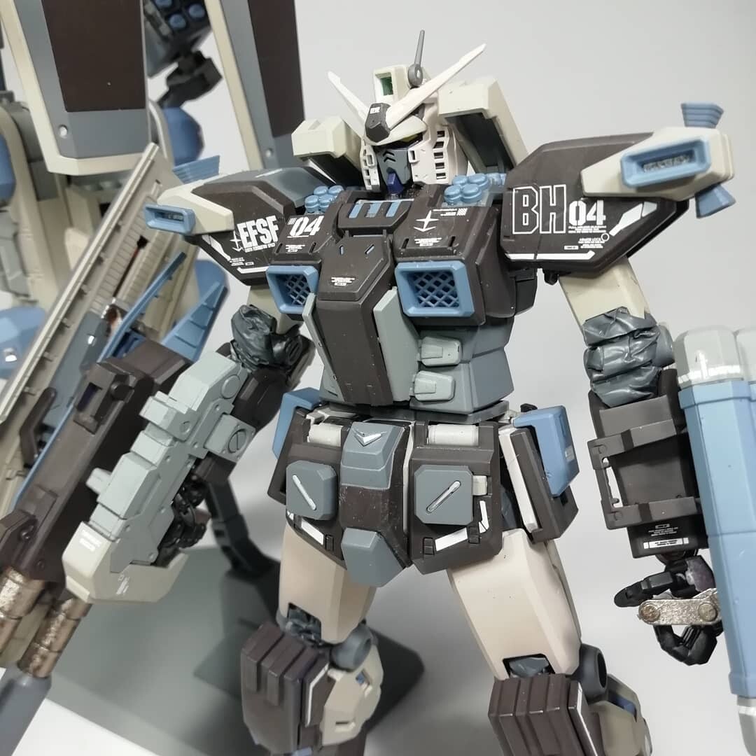 Artstation Full Armor Gundam Thunderbolt Ver Ka 1 100 Fernando Garaicoa