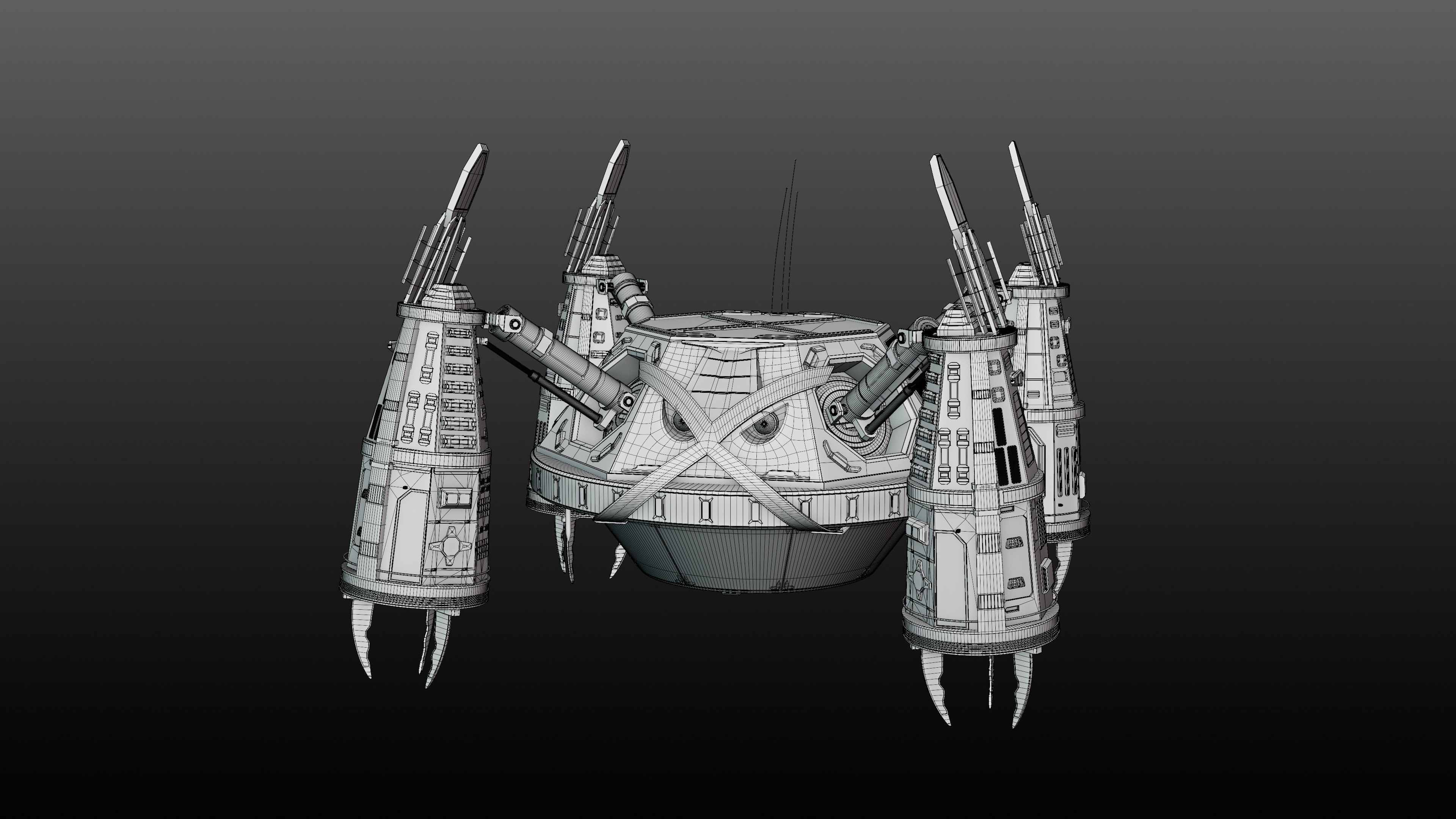 Metagross wireframe