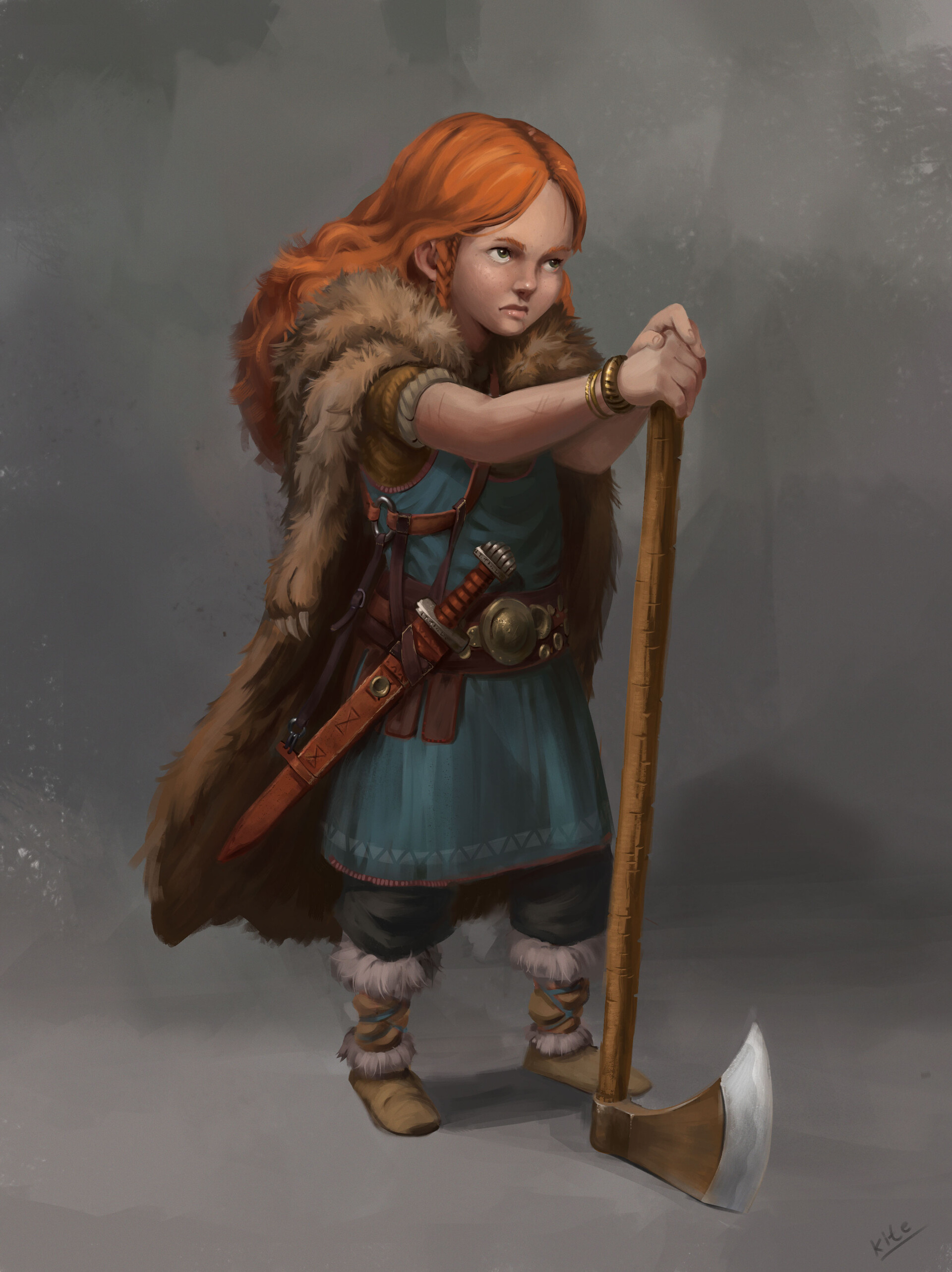 New Year Dwarf Girl in Characters - UE Marketplace