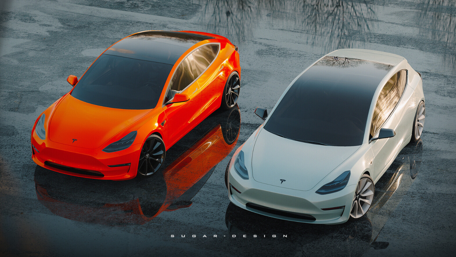 sugar chow tesla model2 model 3