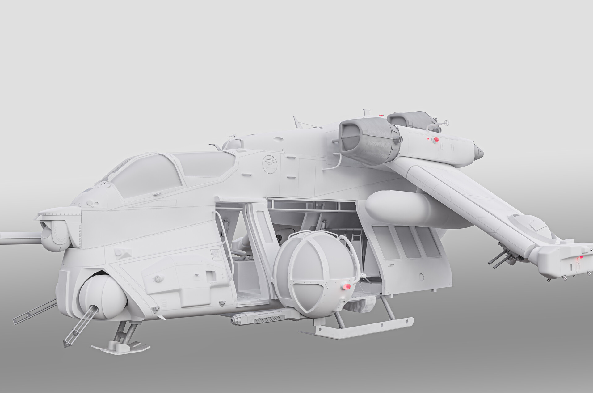 ArtStation Low Altitude Assault Transport