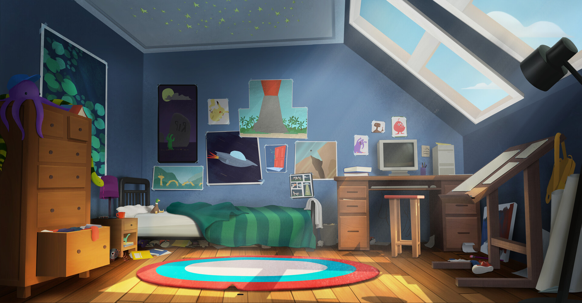 Kids store room concept