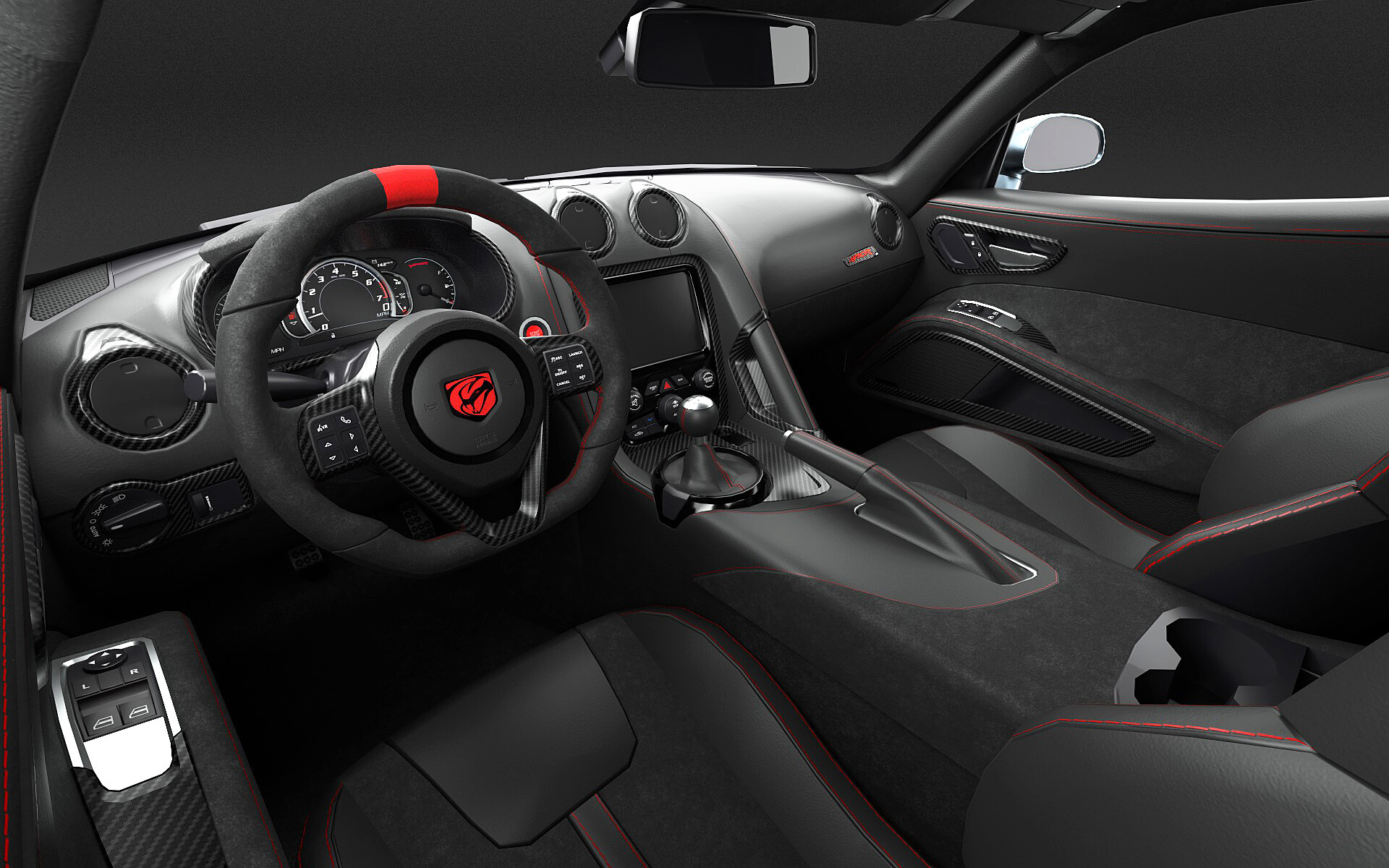 Adrian Baboi Dodge Viper Interior
