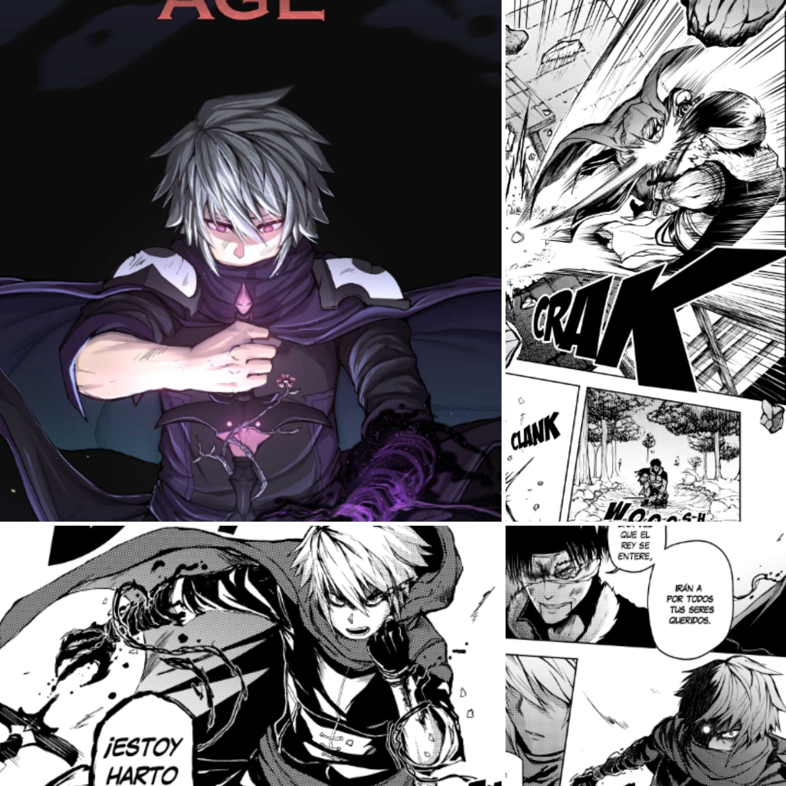ArtStation - Dark Age manga/comic pages