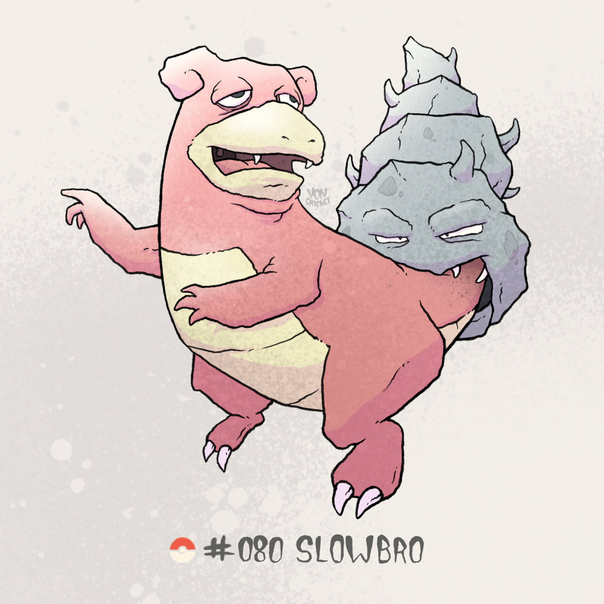 Slowbro - #080 -  Pokédex