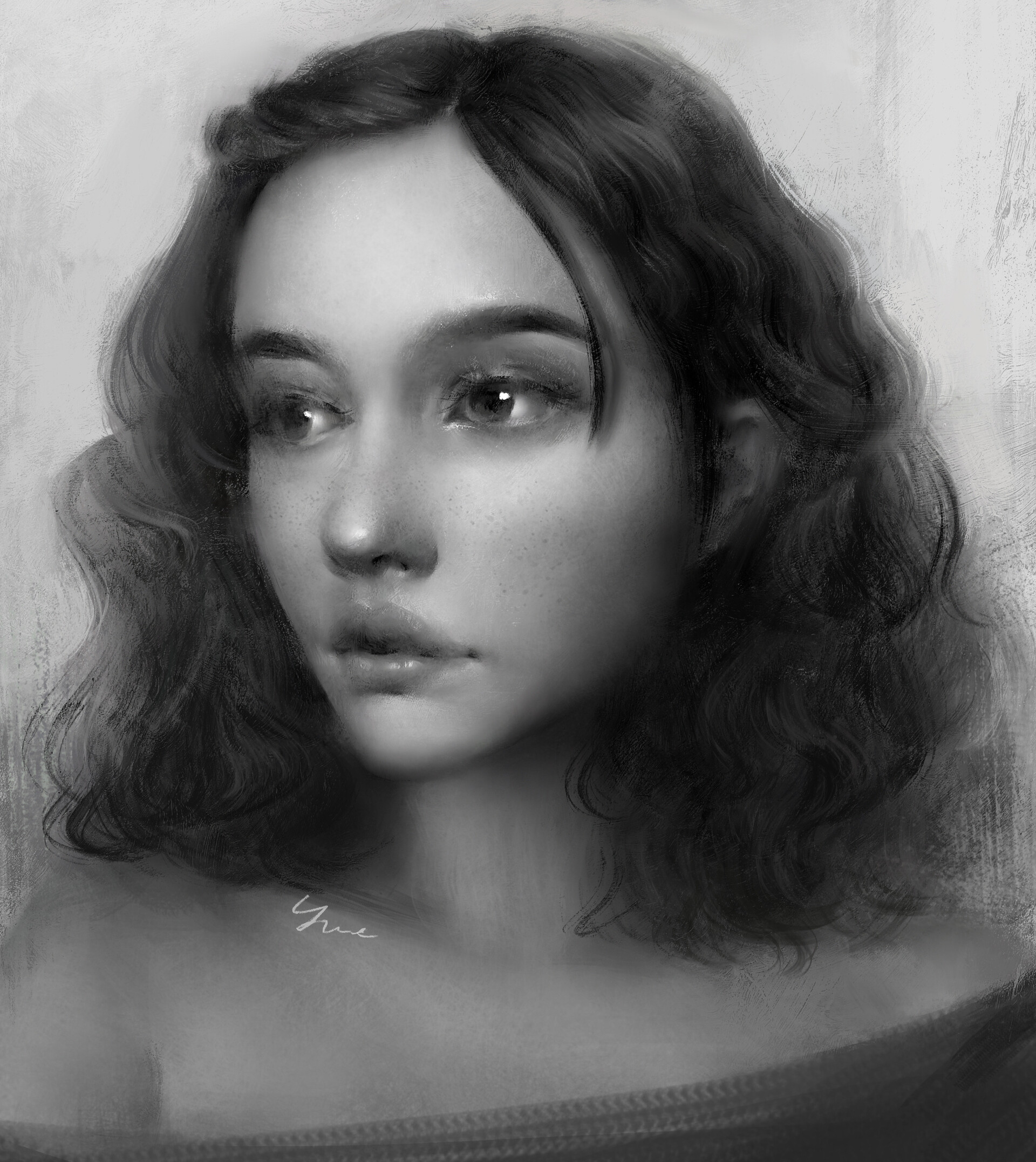 ArtStation - Female portrait
