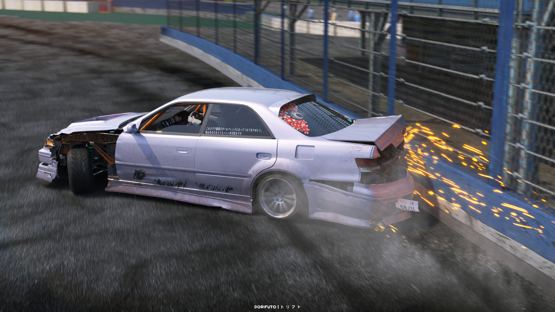 Artstation Ebisu Missile Toyota Jzx100 Mark Ii Dorifuto Visuals