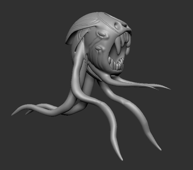 artstation ghast from minecraft in