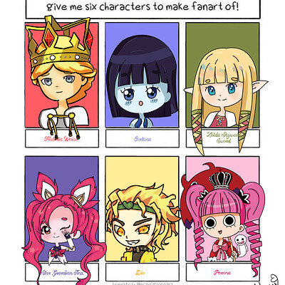 Honey arriola 6characterchallenge 01