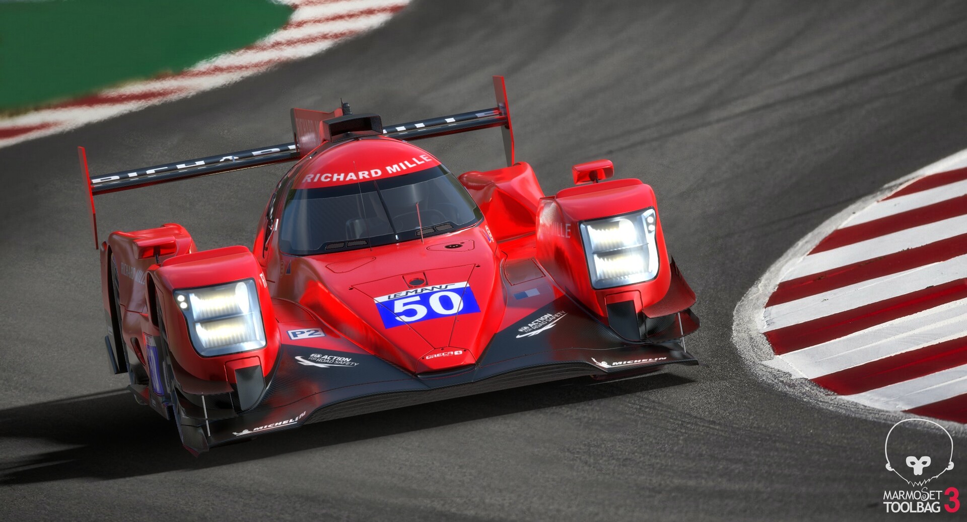 ArtStation Richard Mille Racing Team ELMS LMP2 Season 2020 3D model