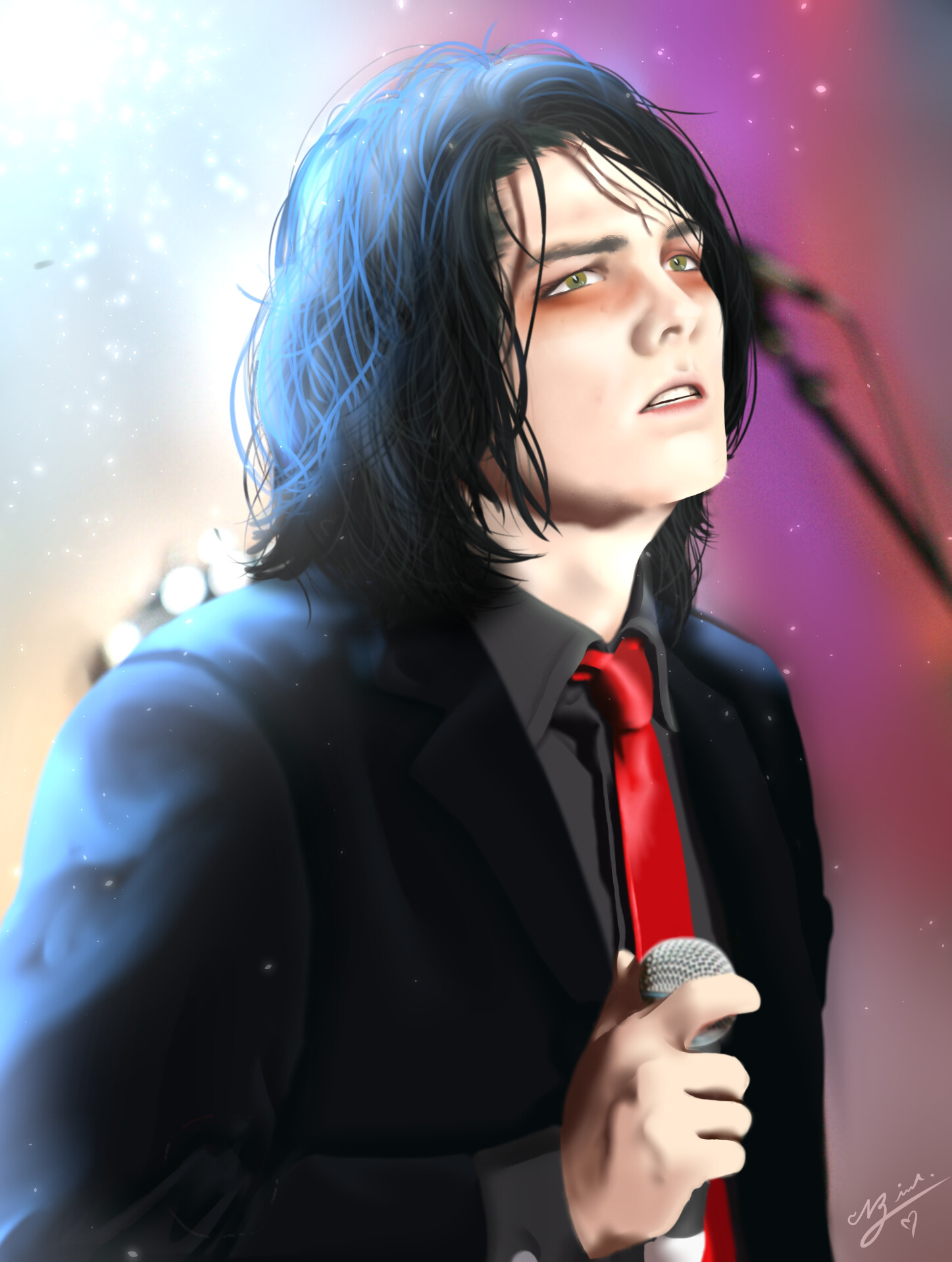 ArtStation - Gerard Way (My Chemical Romance)