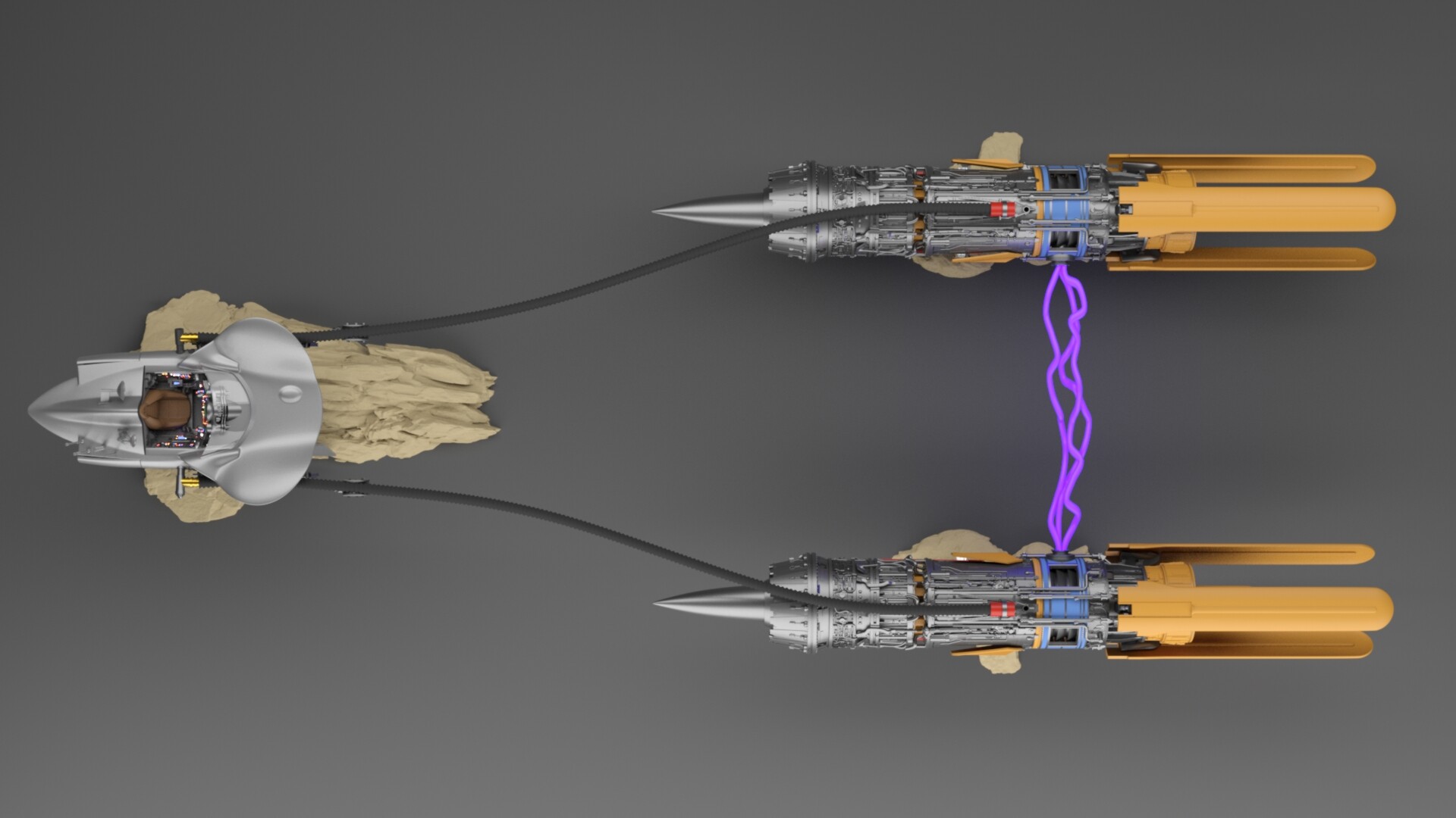 Anakin's pod racer top