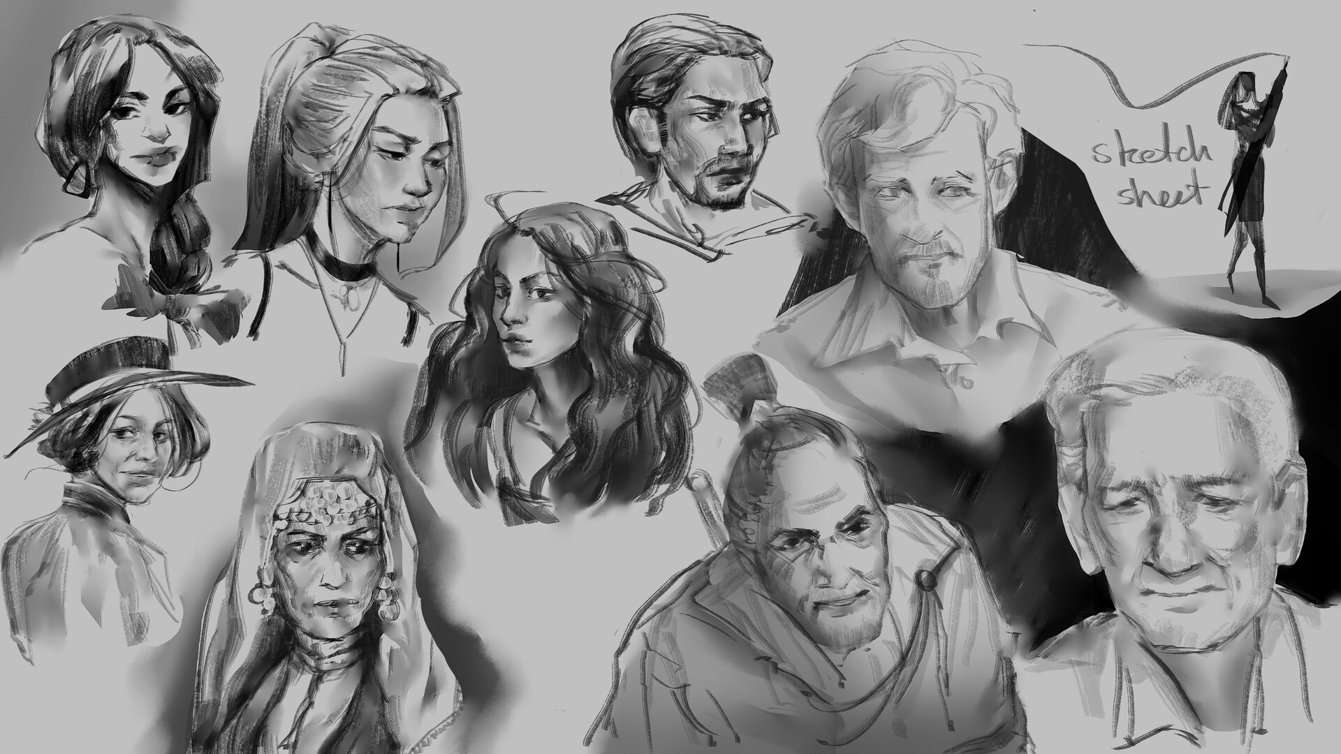 ArtStation - Sketch journies - 1