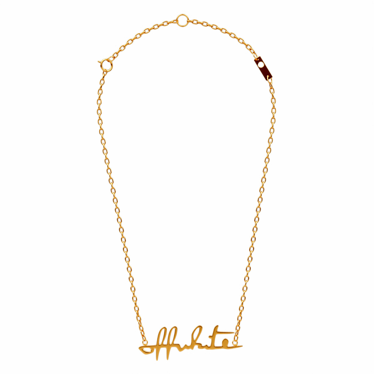 OFF-WHITE - Logo Necklace