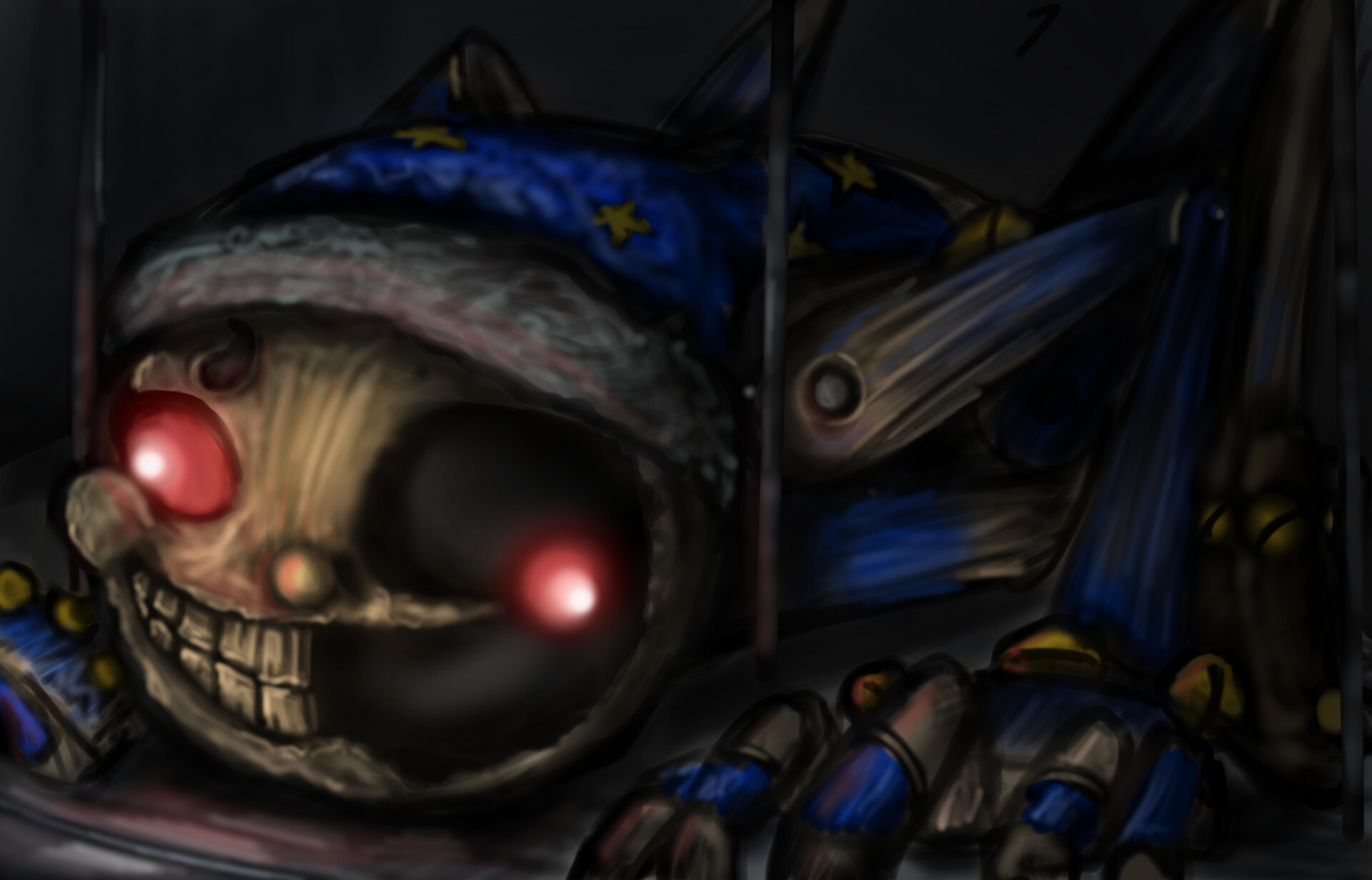 Лицо Солнце Из Fnaf Security Breach