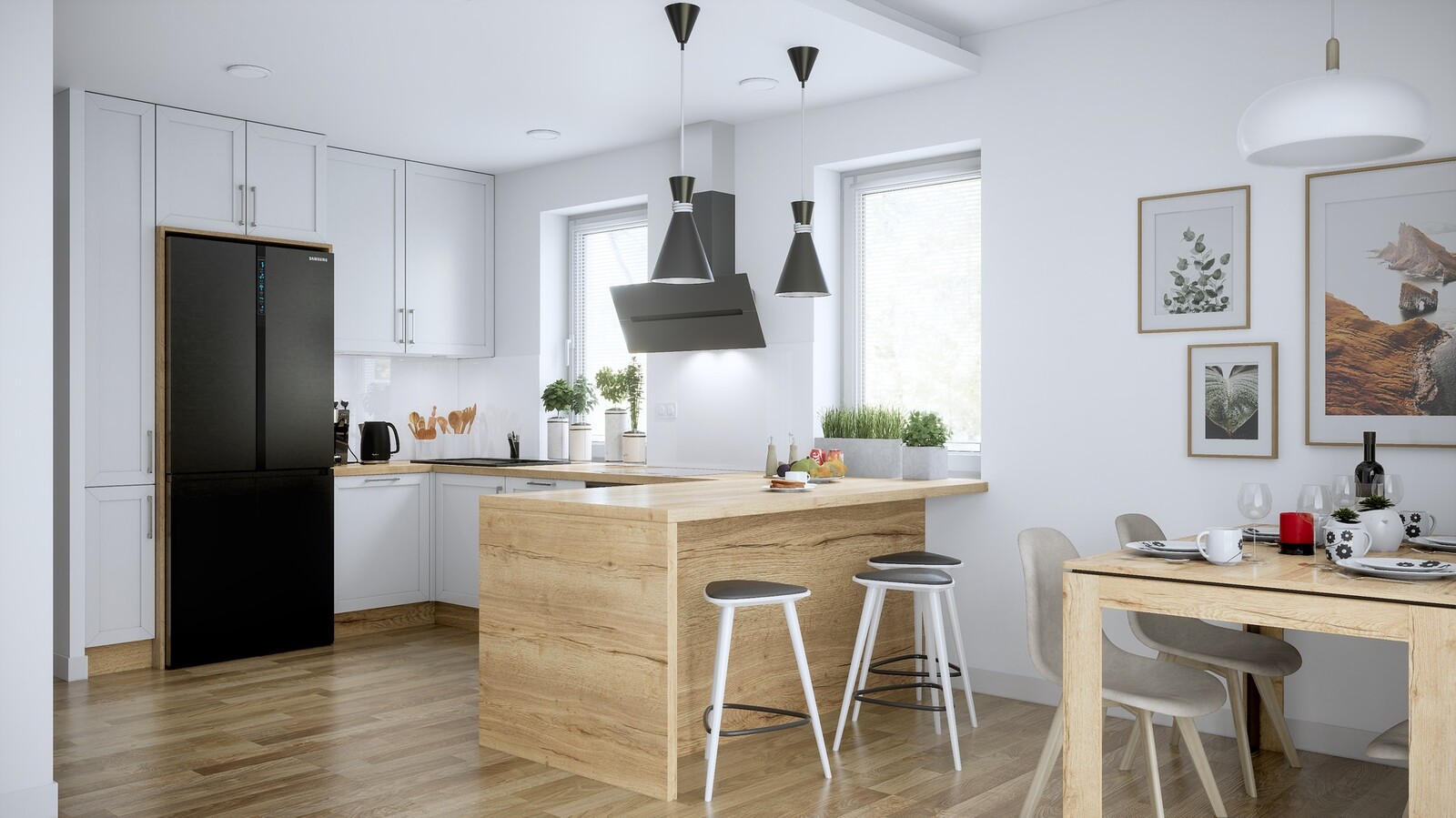 Kitchen Interior Archviz - Unreal Engine / UE4 + RTX