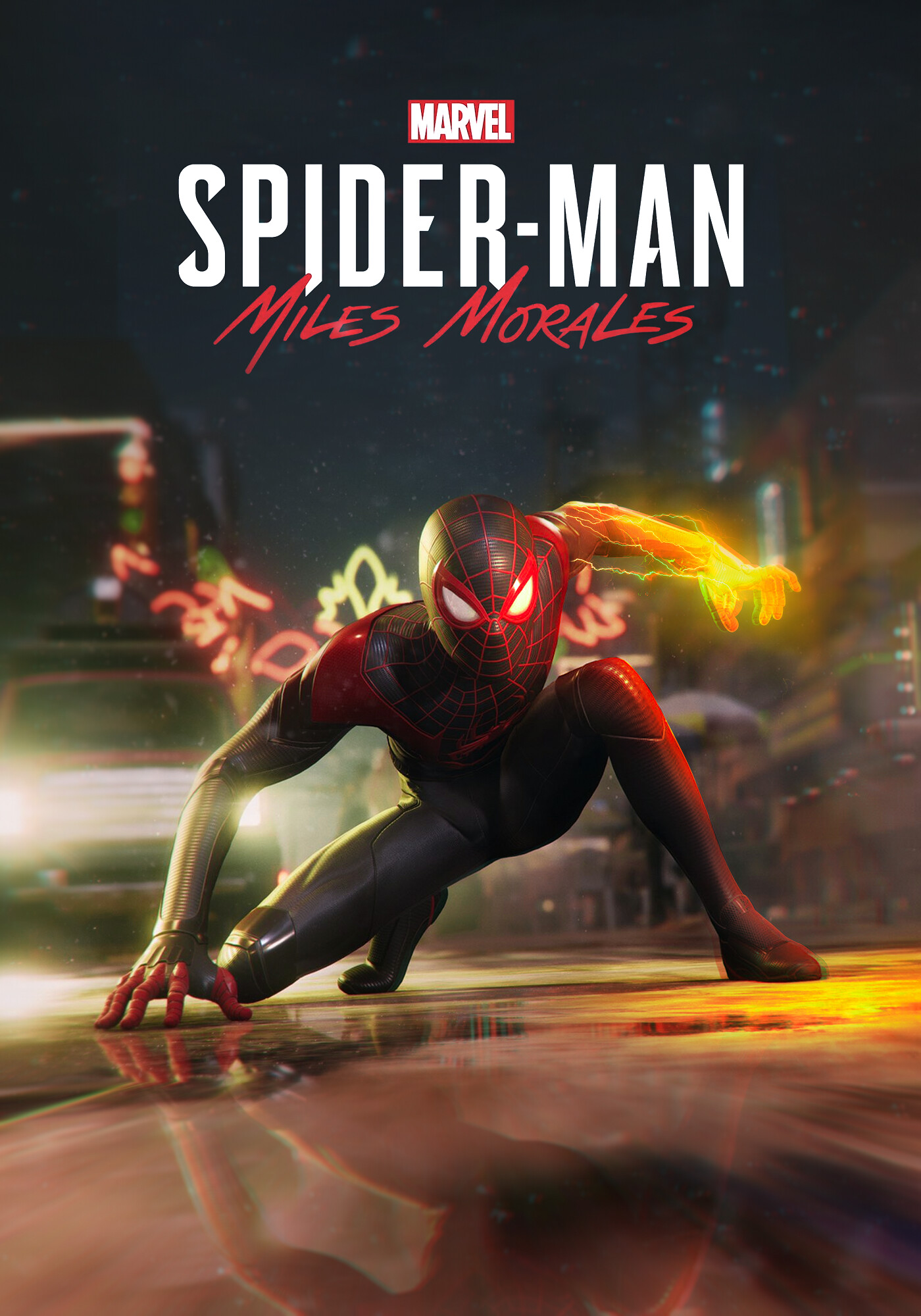 Spider Man Miles Morales Poster