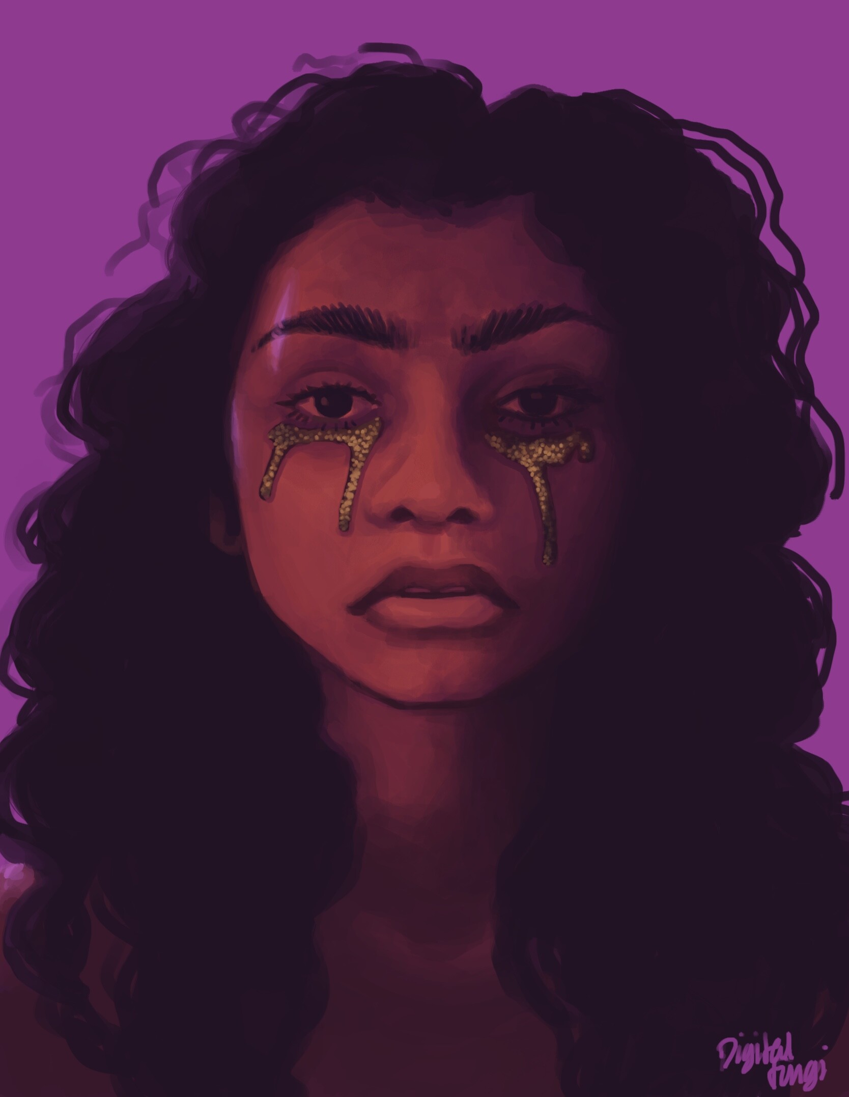 ArtStation Glitter tears