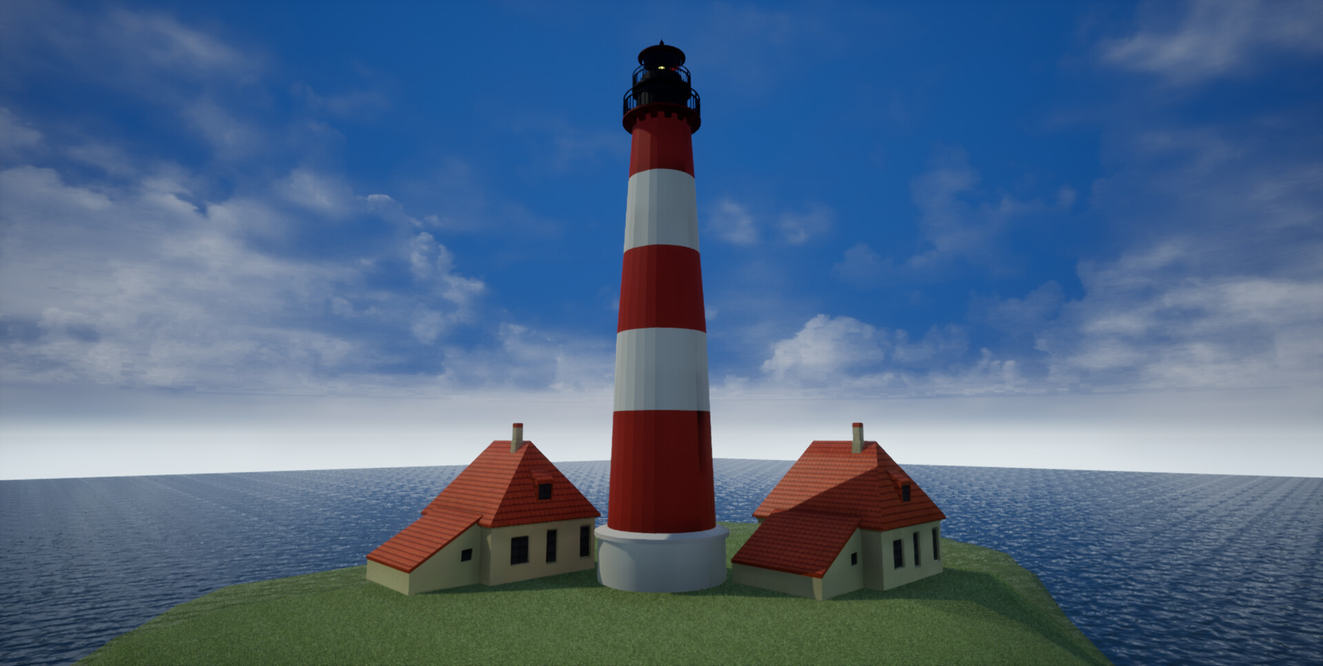 ArtStation - Westerheversand Lighthouse