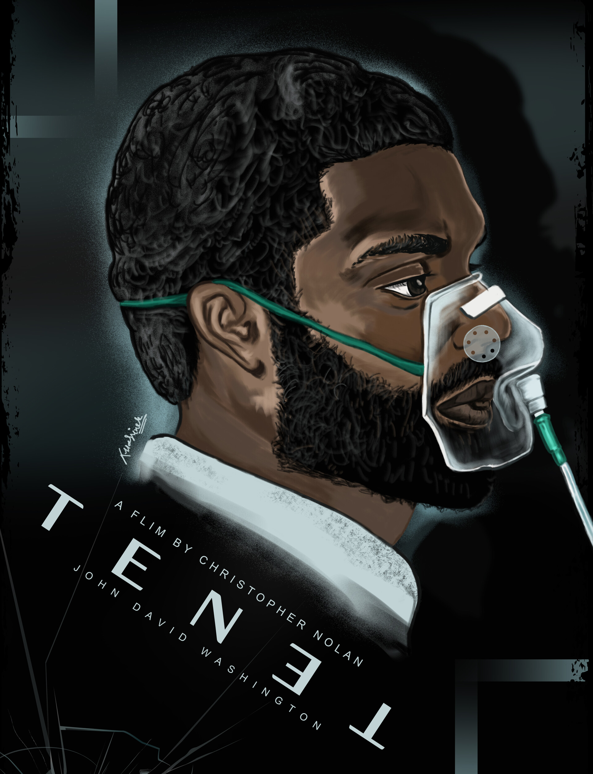 Sagar Shinde Tenet Movie Poster Art Read writing from tenet official on medium. sagar shinde tenet movie poster art