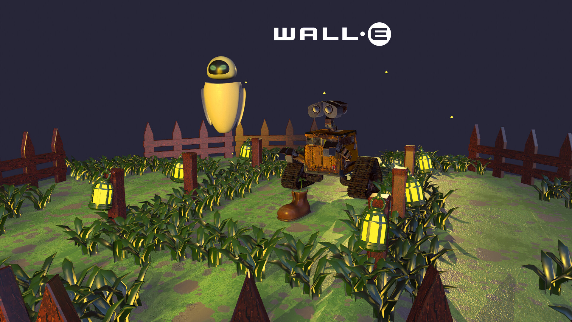 Artstation Wall E Y Eva Agencia Blink Use them as wallpapers for your mobile or desktop screens.