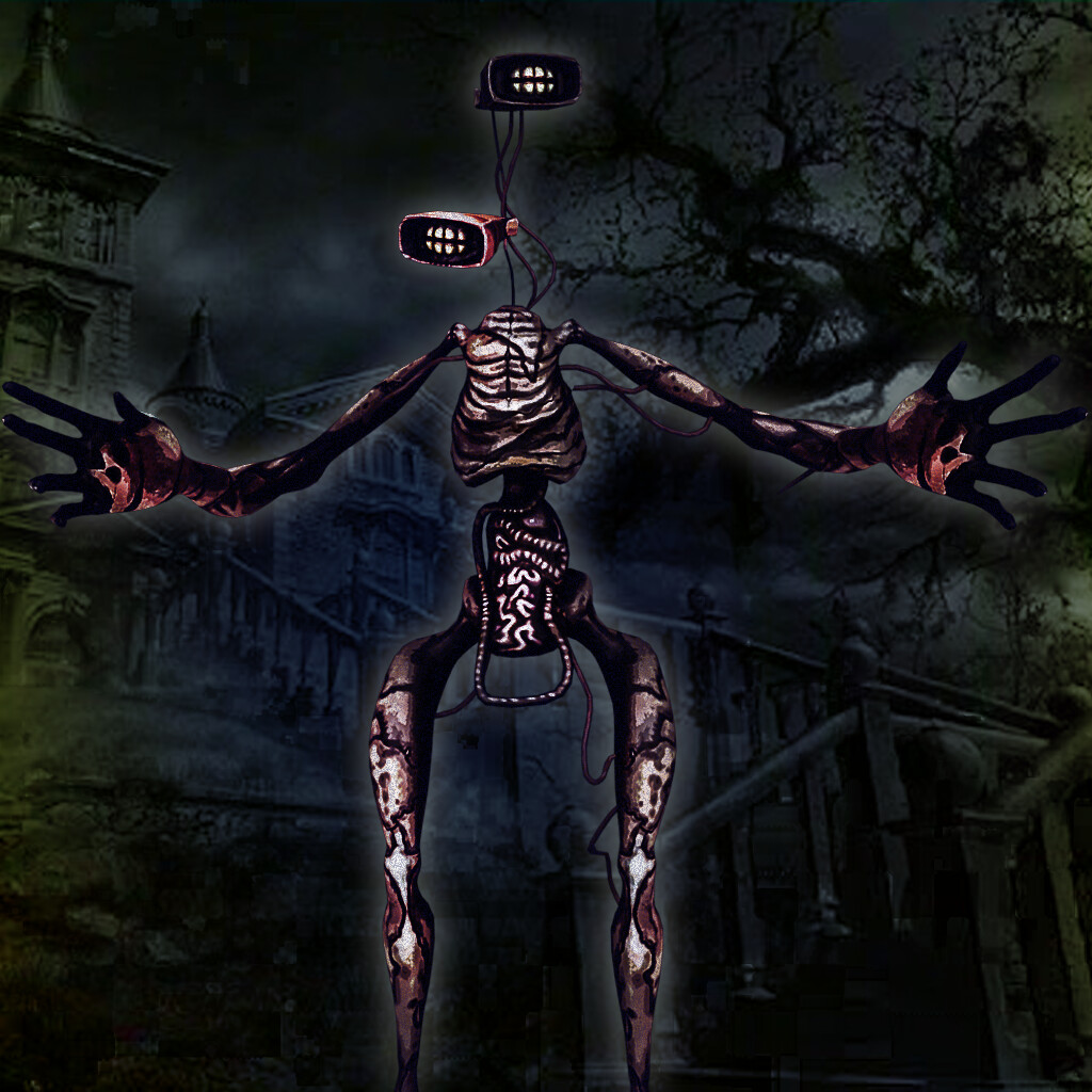ArtStation - siren head Horror game 3D