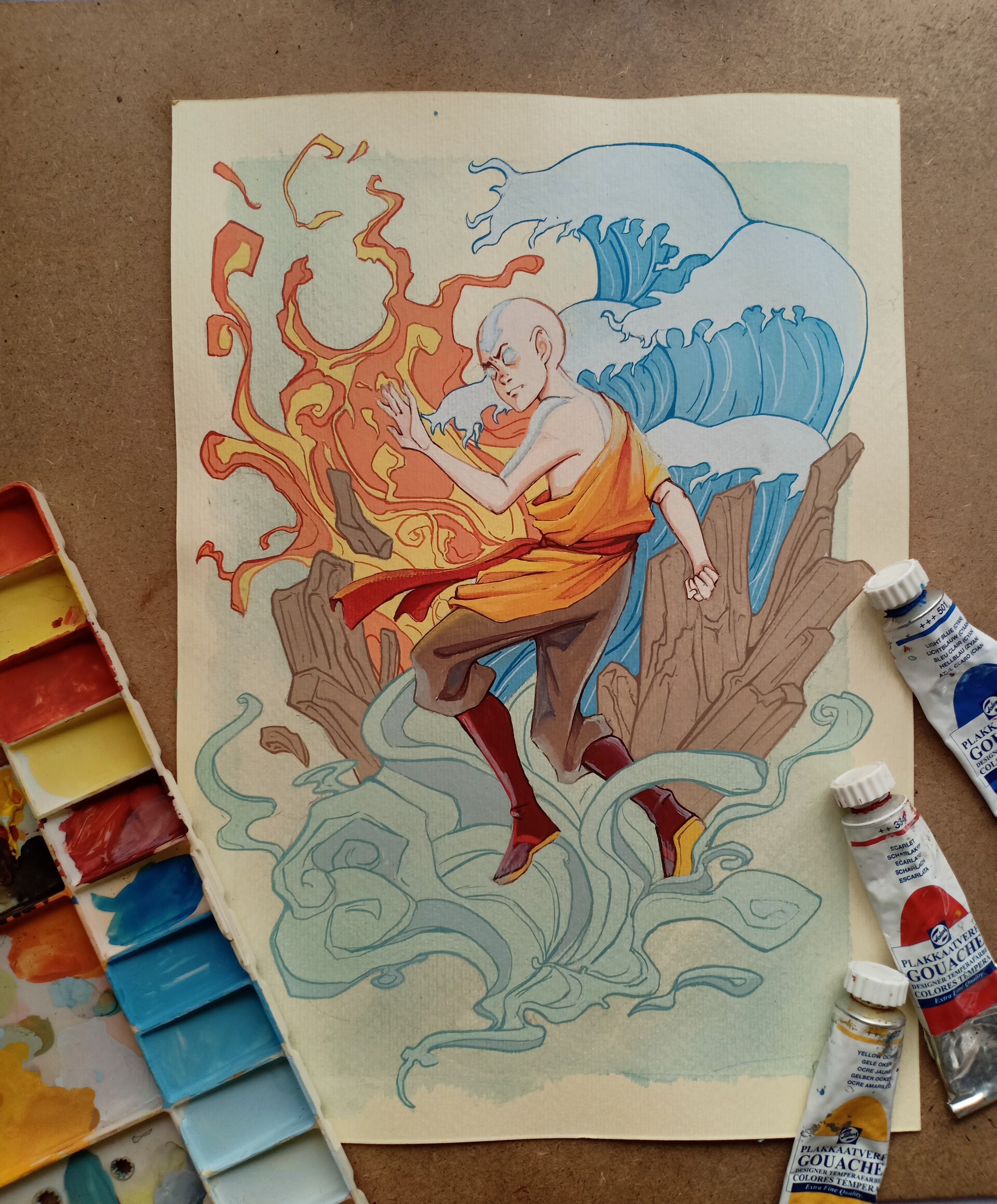 Avatar the last airbender painting sale
