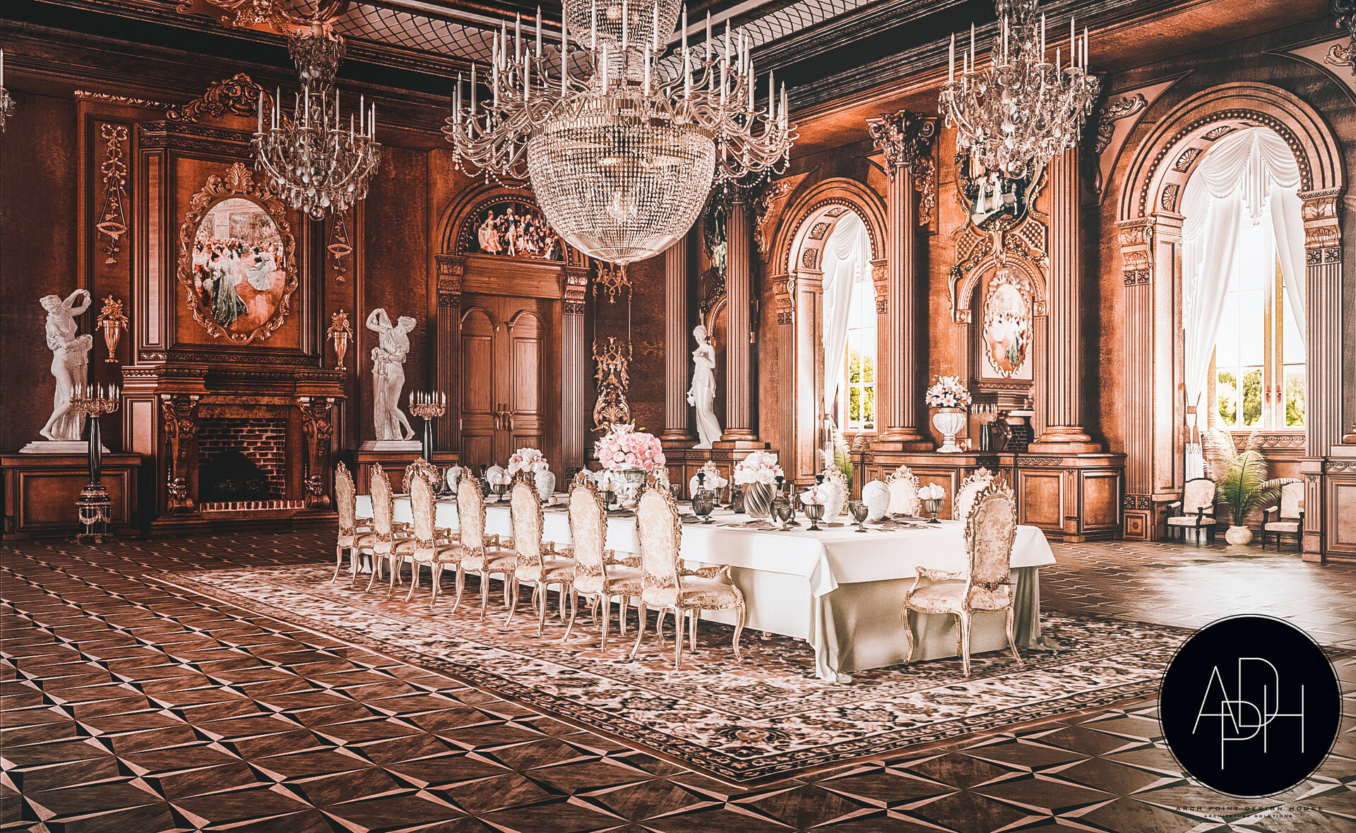 palace dining room set