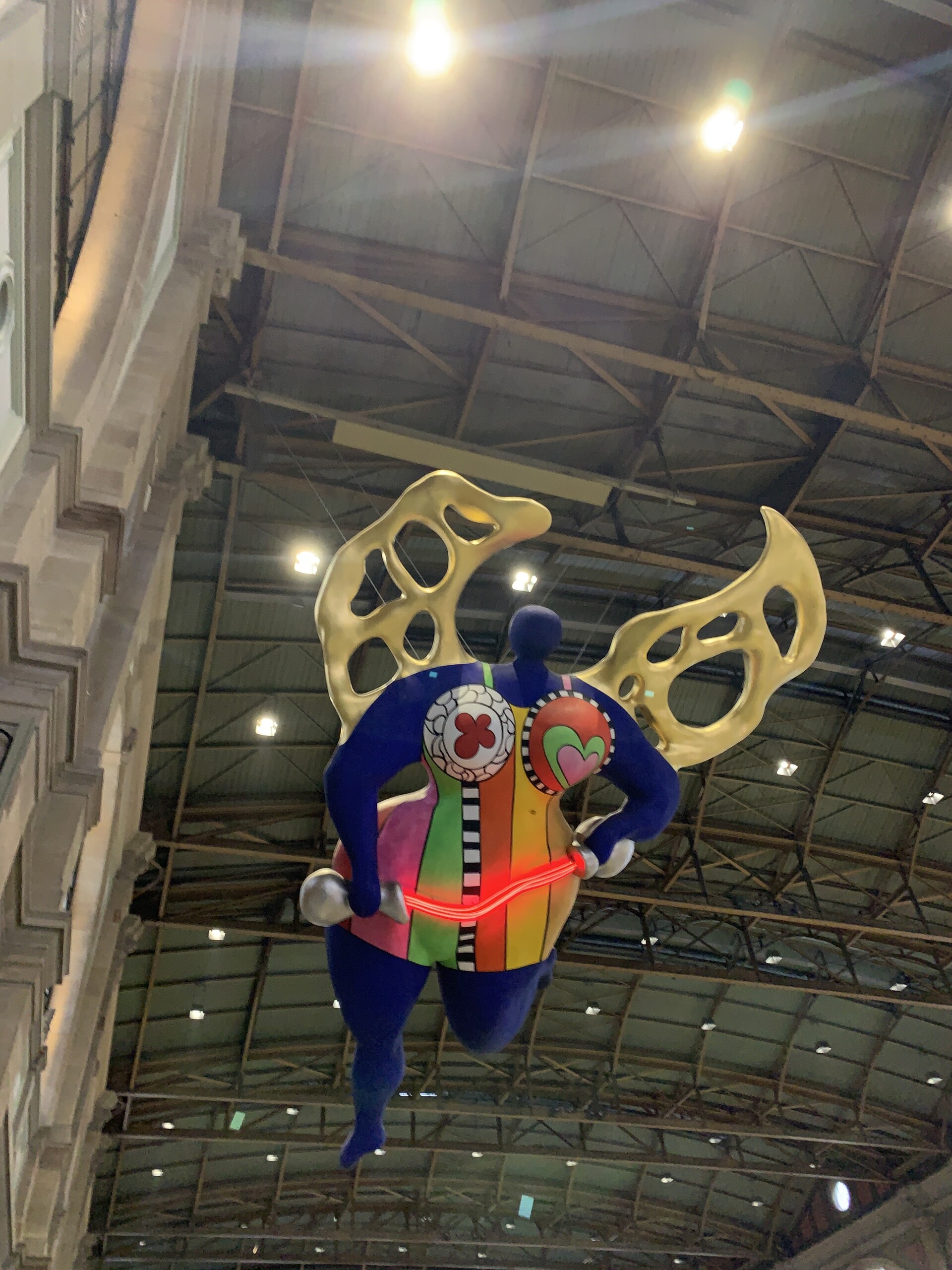 ArtStation - Niki de Saint Phalle's Flying Angel - Zürich HB