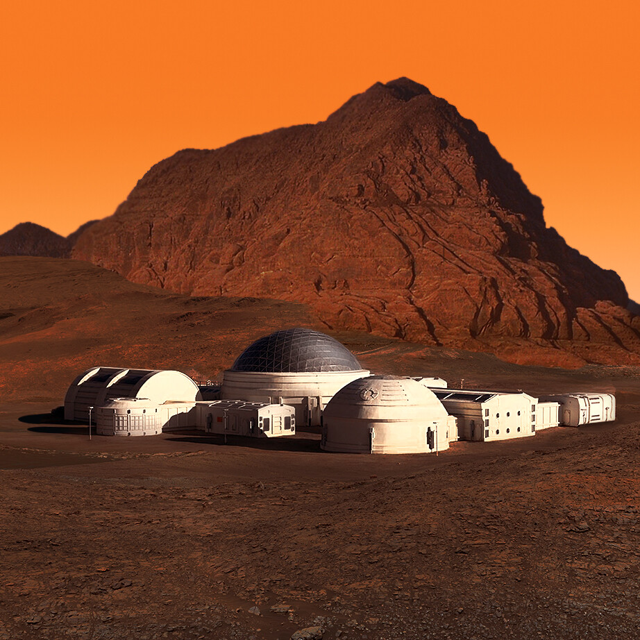 Mars base detailed