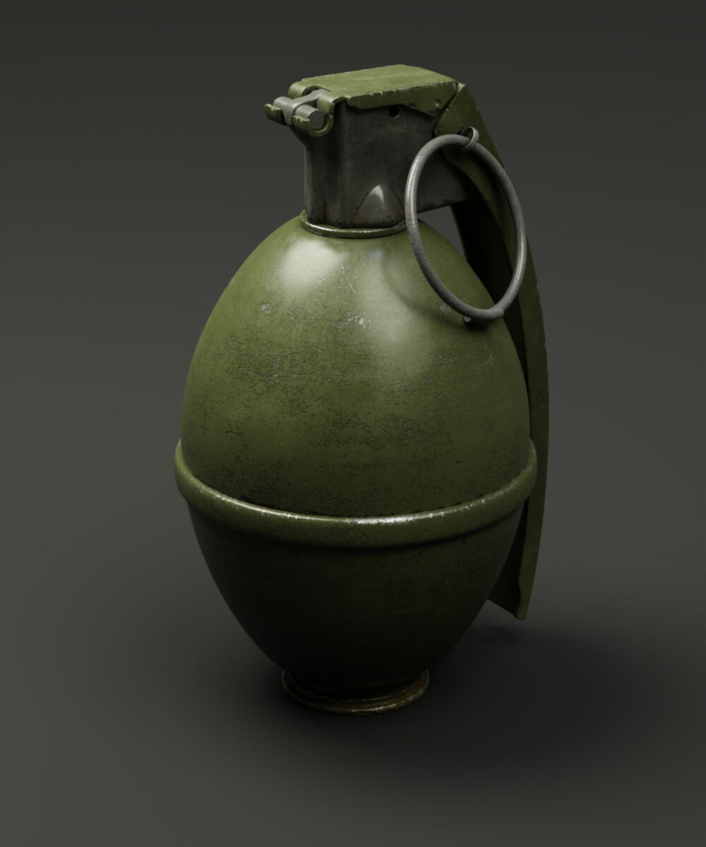 ArtStation - M26 grenade model