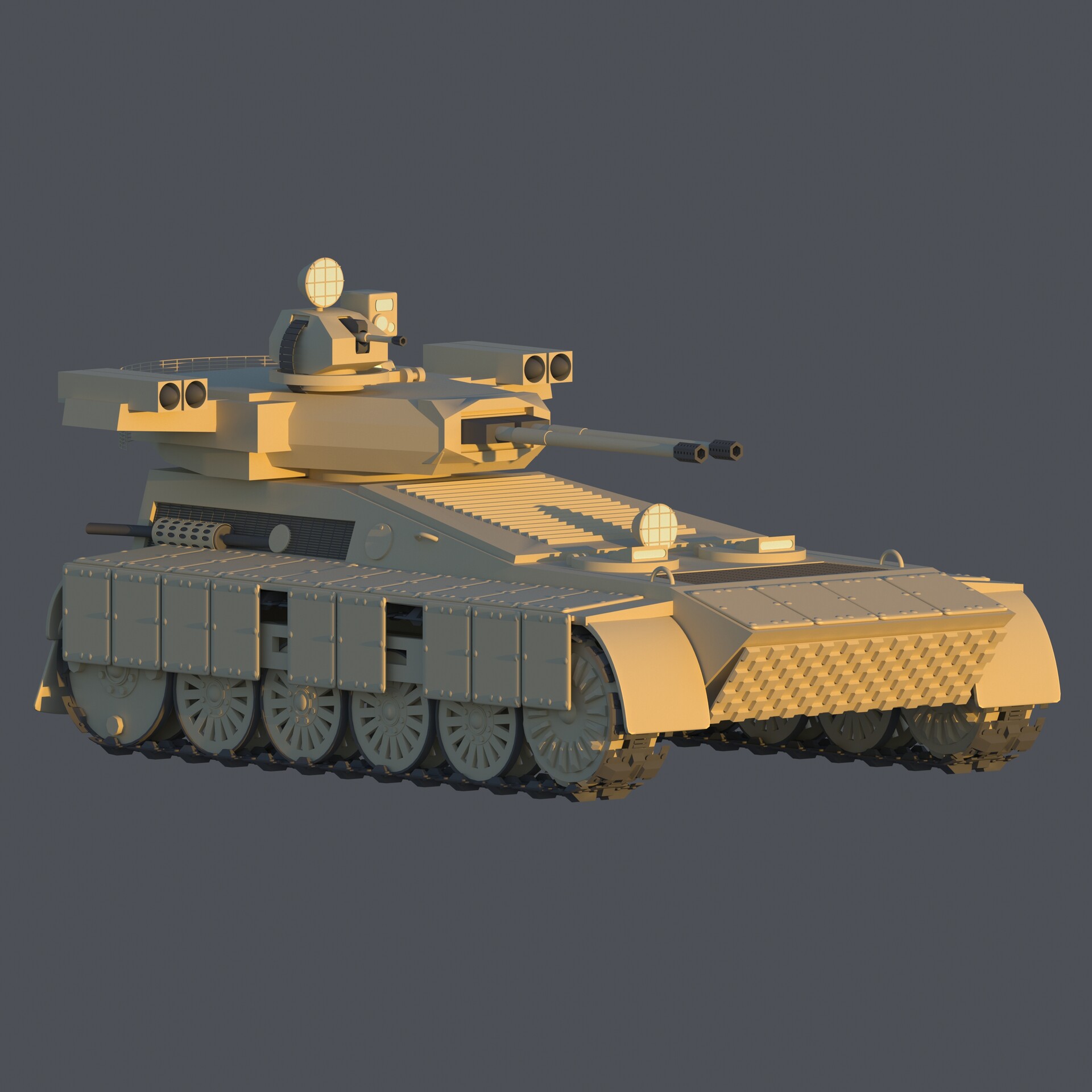 ArtStation - Боевая машина пехоты. Infantry fighting vehicle.