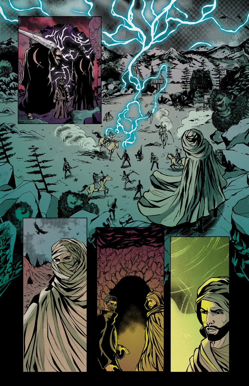 Writer: Jassim Al Mohannadi

Artist: Rafael Chrestani
Colors: by me 