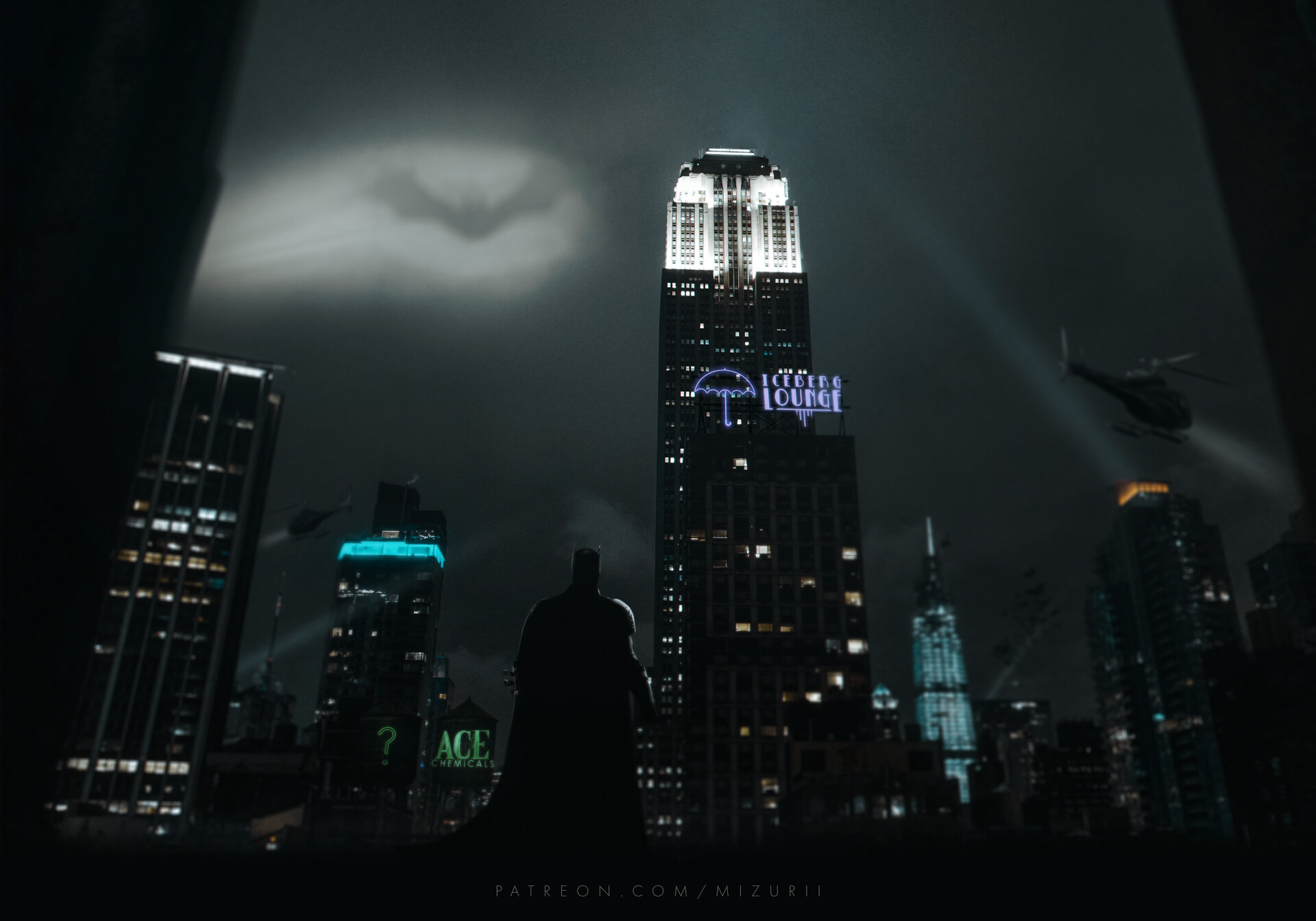 Batman V Superman Concept Art: Early Doomsday & Gotham City Designs Gotham city,