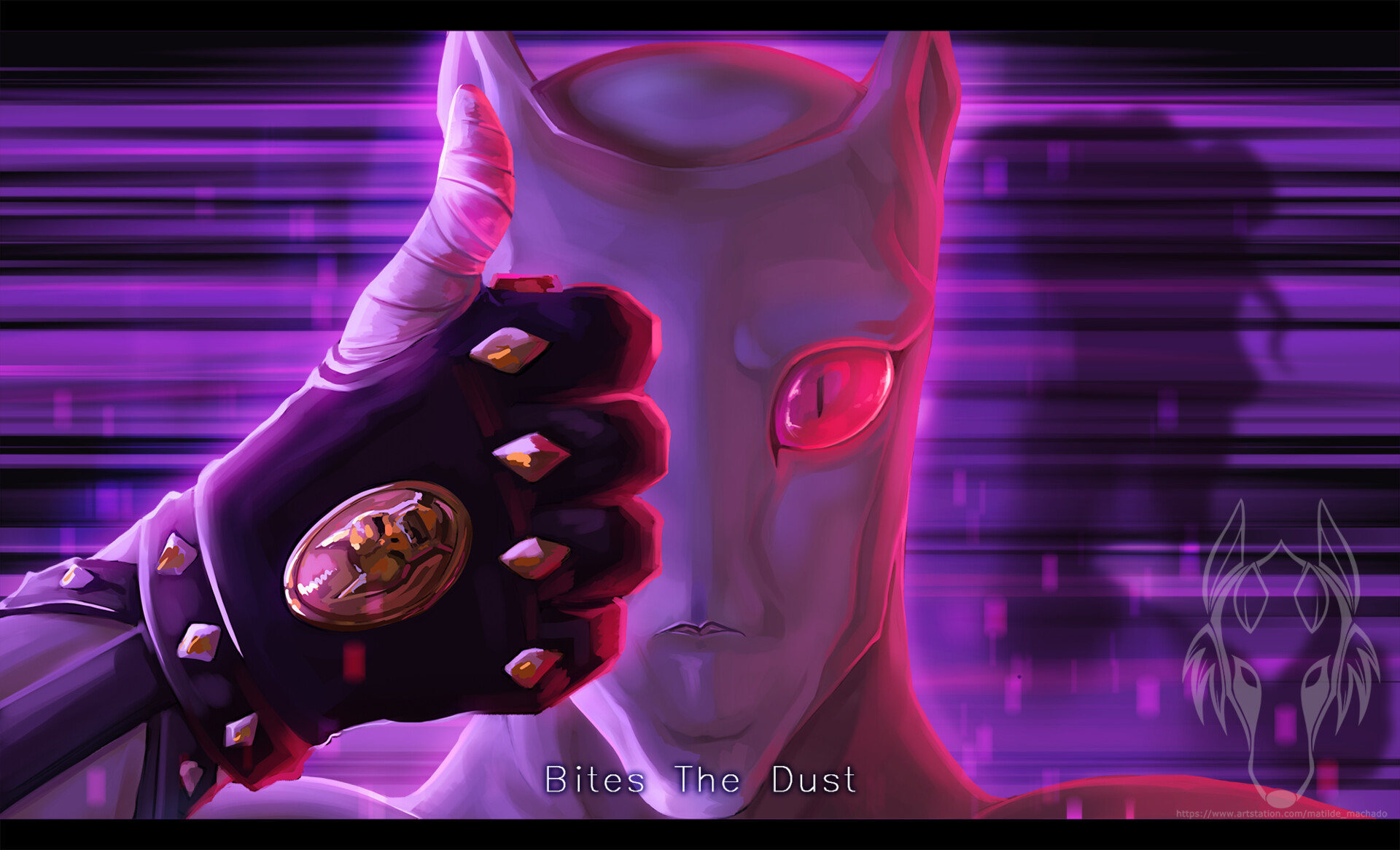 Artstation Killer Queen Bites The Dust Jojo S Bizarre Adventure Fanart Matilde Machado
