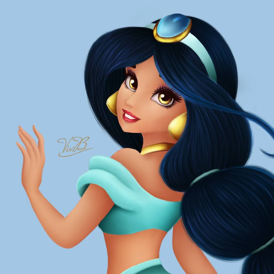 ArtStation - Princess Jasmine ✨