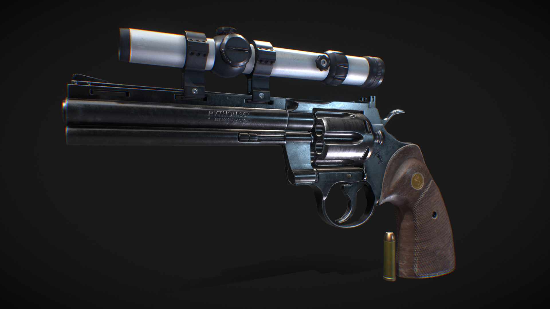 Luis Zamora - Colt Python.357 with Scope
