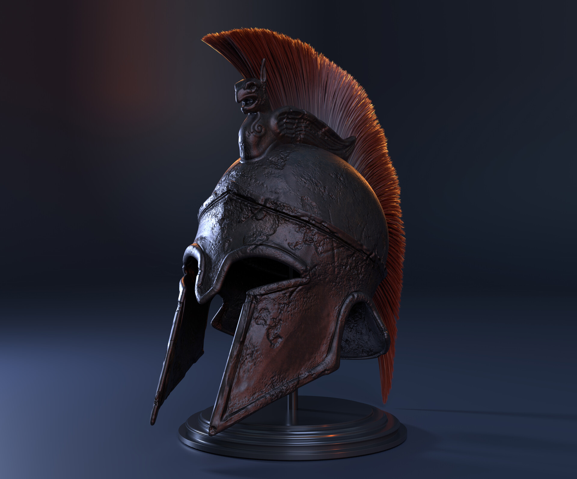 ArtStation Ancient Greek Helmet