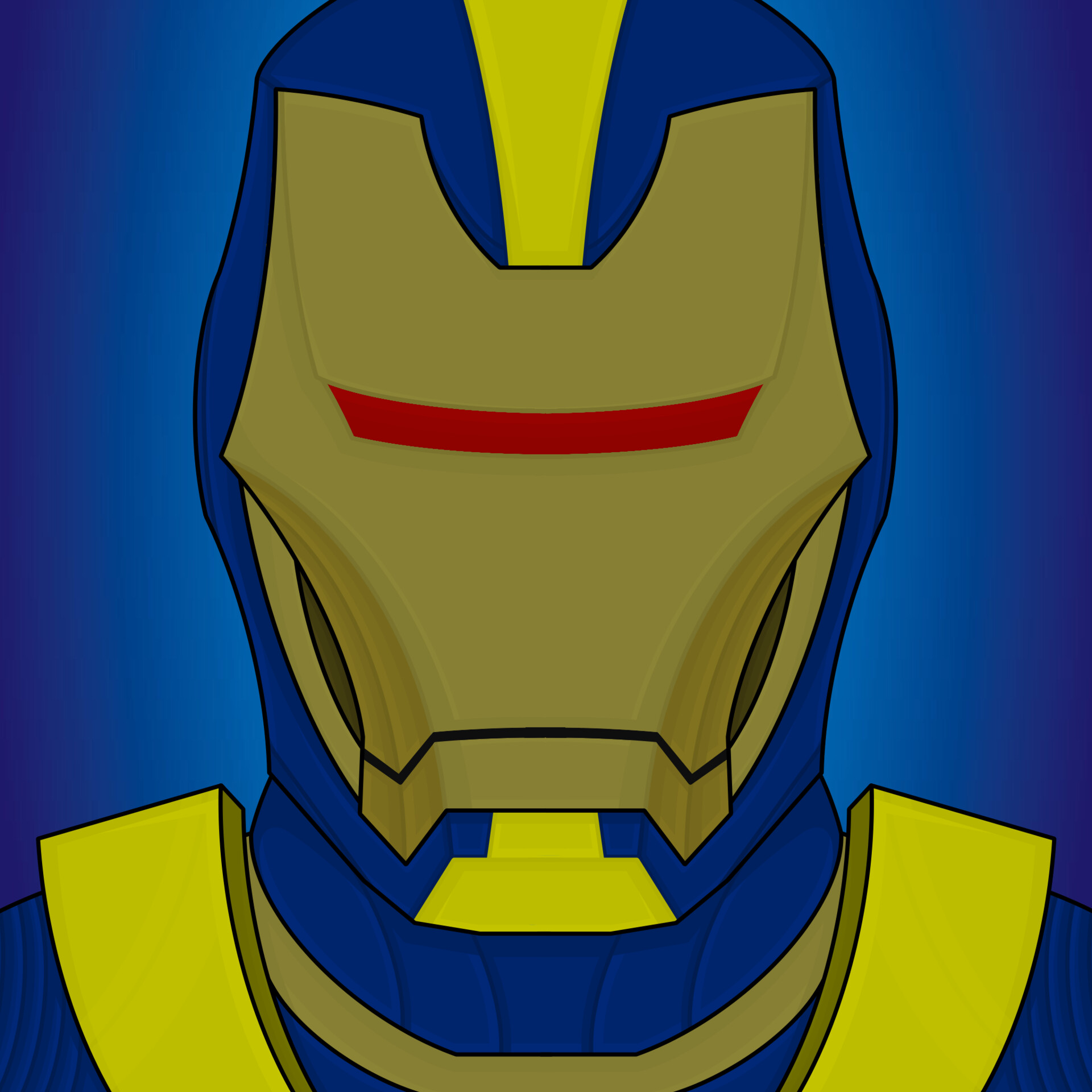 ArtStation   Iron Man Mark 20 “Cyclops” Armor