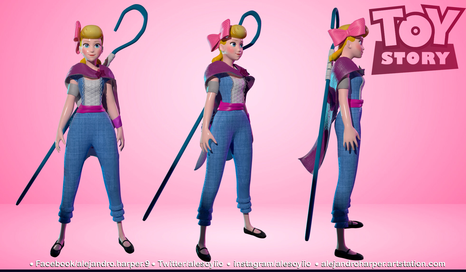 ArtStation - TOY STORY BETTY