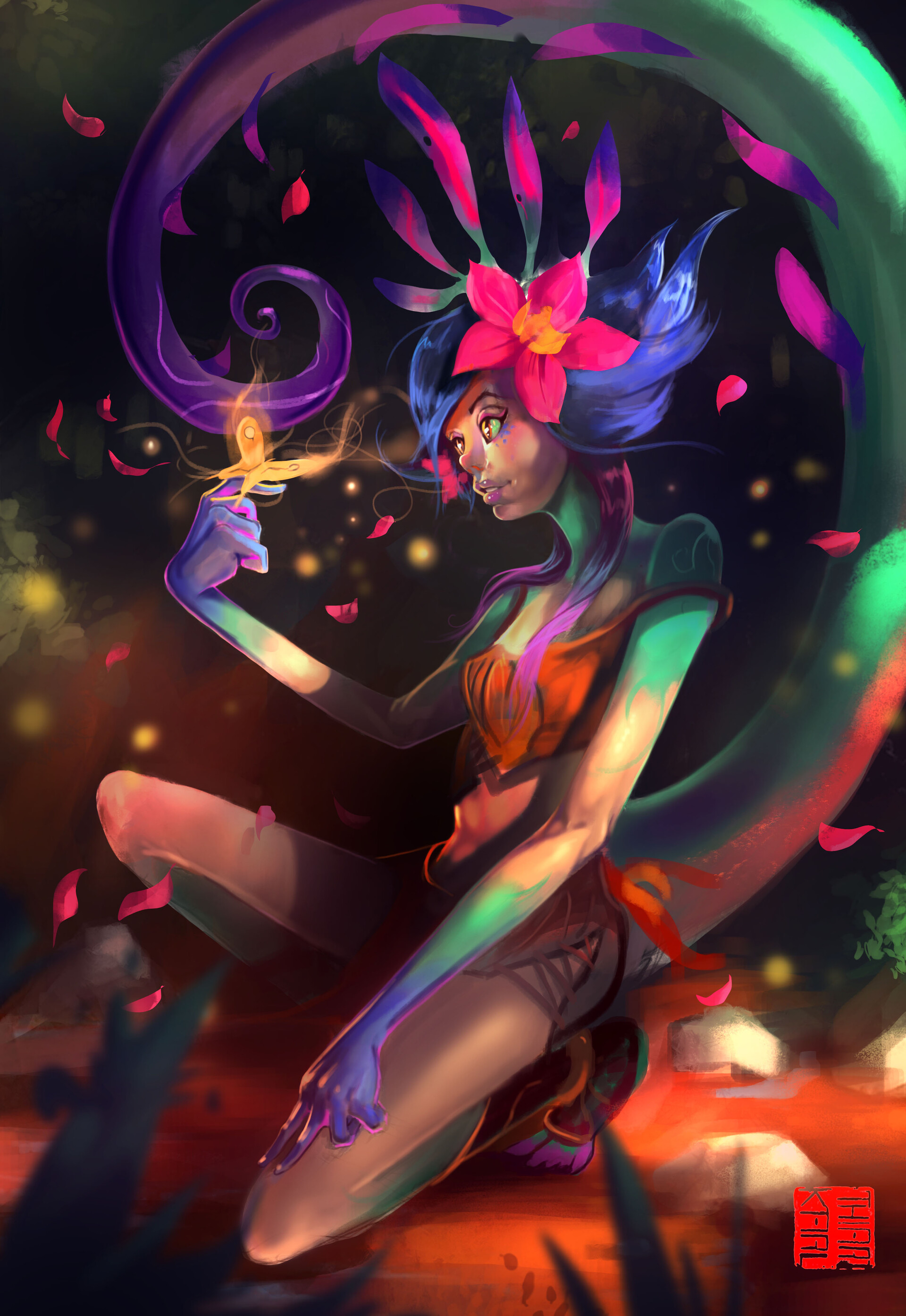 Karl Thiart Neeko Fanart Wandertheghost on twitter.com (click on pin for link!!) emerald blaise on twitter. karl thiart neeko fanart