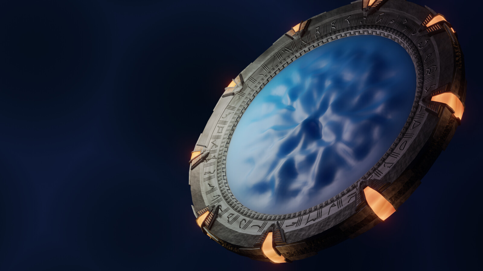 Stargate from Stargate TV show by  Brad Wright and Jonathan Glassner