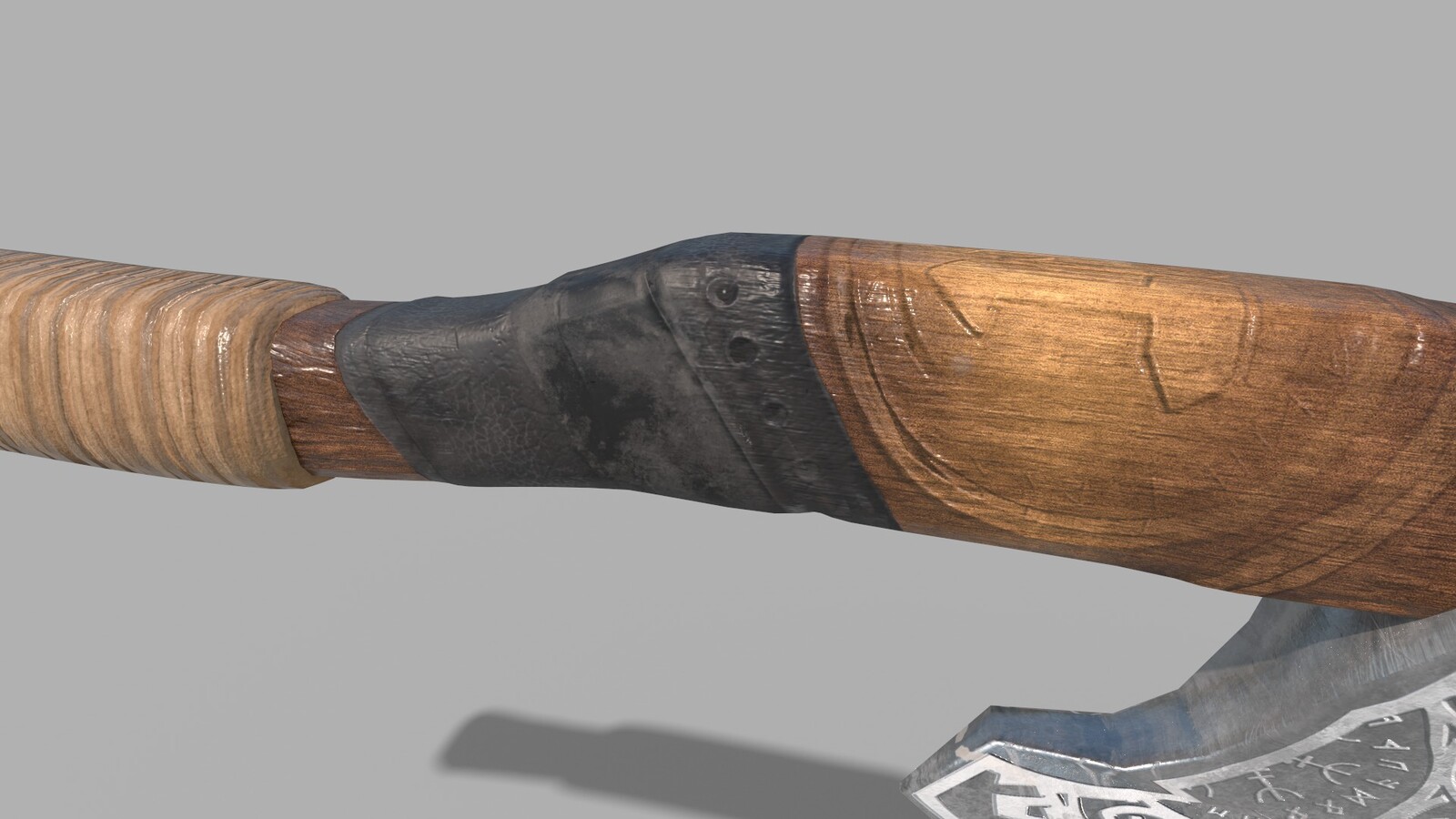 Wood is used by time.